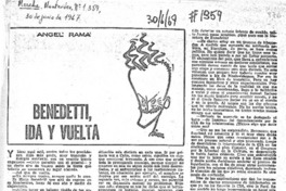 Benedetti, ida y vuelta Benedetti, ida y vuelta
