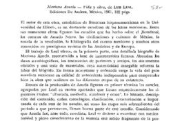 Vida y obra