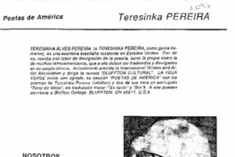 Teresinka Pereira. Teresinka Pereira.