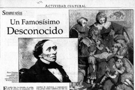 Un Famosísimo desconocido Un Famosísimo desconocido