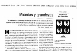 Miserias y grandezas Miserias y grandezas