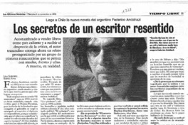 Los secretos de un escritor resentido Los secretos de un escritor resentido