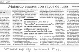 Matando enanos con rayos de luna Matando enanos con rayos de luna