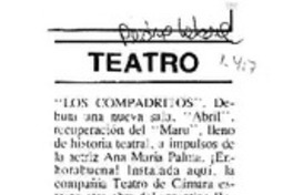 Los Compadritos" Los Compadritos"