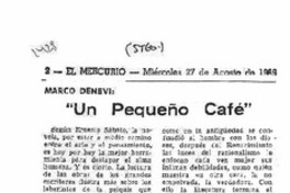 Un pequeño café"
