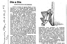 Explotación de Borges Explotación de Borges