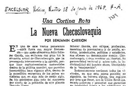 La Nueva Checoslovaquia. La Nueva Checoslovaquia.