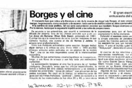 Borges y el cine. Borges y el cine.