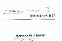 Personaje de la semana. Personaje de la semana.