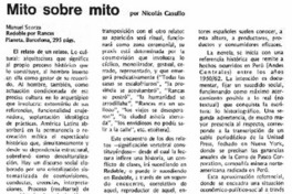 Mito sobre mito Mito sobre mito