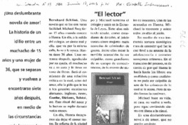 El lector" El lector"