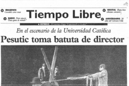 Pesutic toma batuta de director.