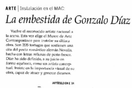 La Embestida de Gonzalo Díaz. La Embestida de Gonzalo Díaz.