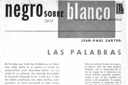Las palabras.