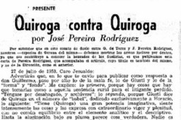 Quiroga contra Quiroga Quiroga contra Quiroga