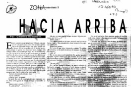 Hacia arriba sin alas. Hacia arriba sin alas.