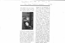 La Felicidad clandestina de leerte, Clarice La Felicidad clandestina de leerte, Clarice