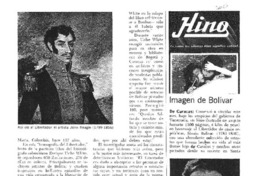 Imagen de Bolívar. Imagen de Bolívar.