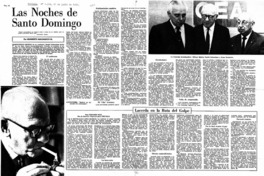 Las noches de Santo Domingo Las noches de Santo Domingo