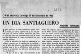 Un día santiaguero