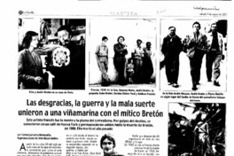 Las desgracias, la guerra y la mala suerte unieron a una viñamarina con el mítico Bretón
