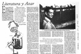 Literatura y azar