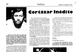 Cortázar inédito Cortázar inédito