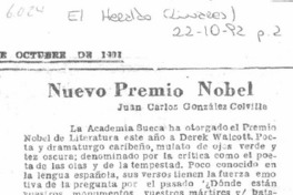 Nuevo Premio Nobel