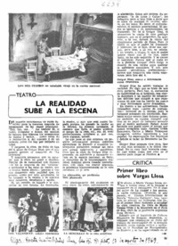 Primer libro sobre Vargas Llosa.
