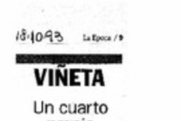 Un cuarto propio