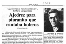 Ajedrez para piuranito que cantaba boleros Ajedrez para piuranito que cantaba boleros