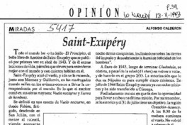 Saint-Exupéry Saint-Exupéry
