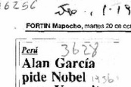 Vargas Llosa aceptó ir de candidato por "deber moral". Vargas Llosa aceptó ir de candidato por "deber moral".