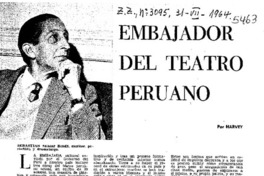 Embajador del teatro peruano
