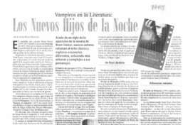 Los nuevos hijos de la noche Los nuevos hijos de la noche