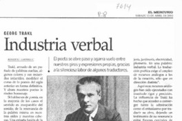 Industria verbal Industria verbal