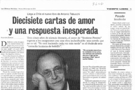 Diecisiete cartas de amor y una respuesta inesperada