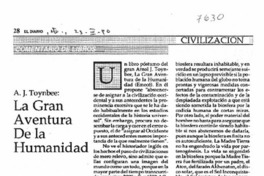 La gran aventura de la humanidad La gran aventura de la humanidad