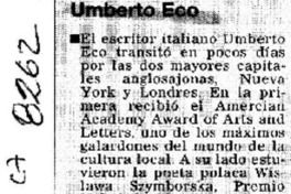 Umberto Eco.