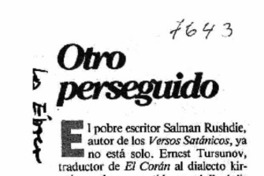 Otro perseguido.