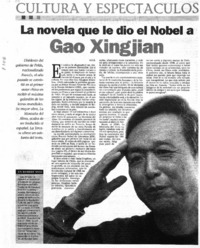 La Novela que le dio el Nobel a Gao Xingjian