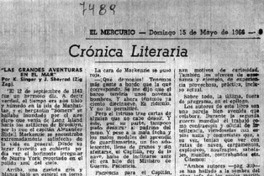 "Las Grandes aventuras en el mar" "Las Grandes aventuras en el mar"