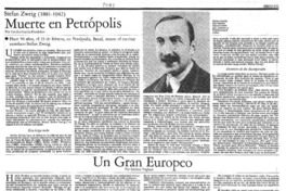 Muerte en Petrópolis