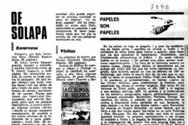 Papeles son papeles