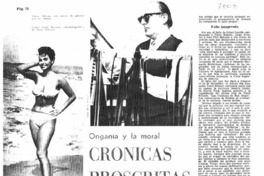 Crónicas proscritas Onganía y la moral Crónicas proscritas Onganía y la moral