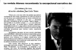 Las ventanas y las voces