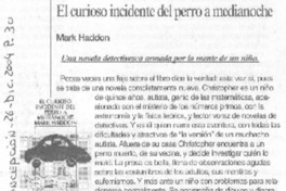 El Curioso incidente del perro a medianoche