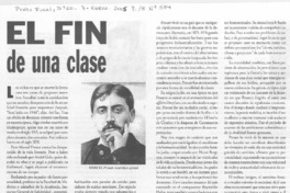 El fin de una clase El fin de una clase