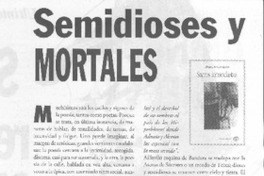 Semidioses y mortales Semidioses y mortales