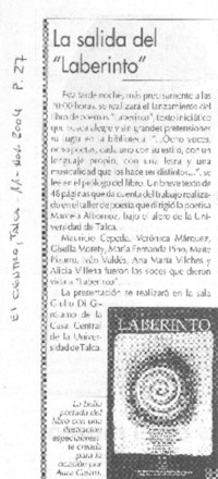 La Salida del "laberinto"